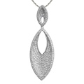 Unique Design Micro Setting 925 Bijoux Pendentifs en Argent Sterling